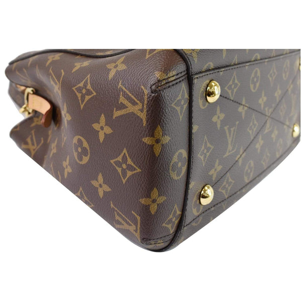 Louis Vuitton Montaigne MM Monogram Canvas Women Bag - left side view