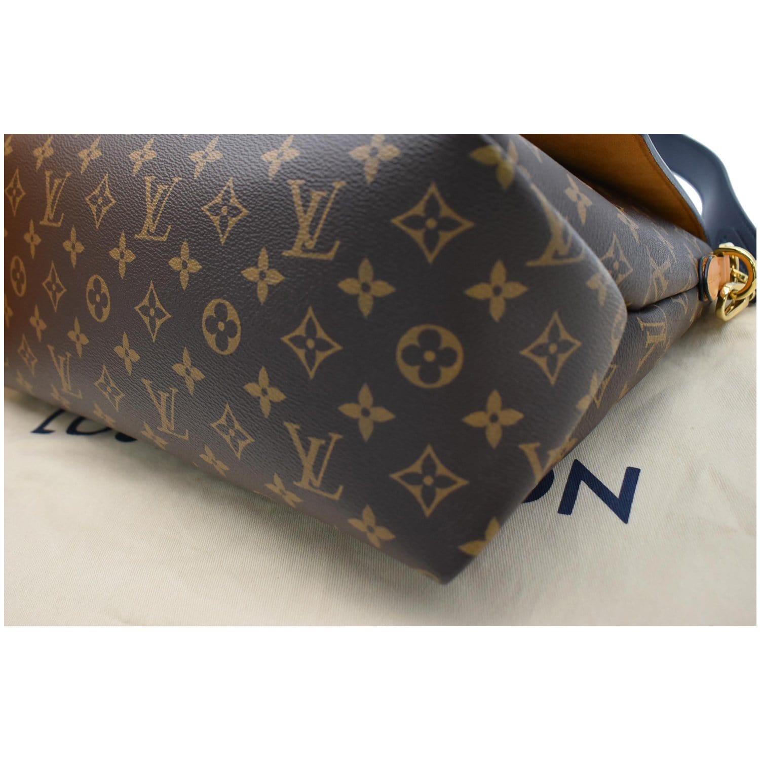 Beaubourg cloth tote Louis Vuitton Brown in Cloth - 31407543