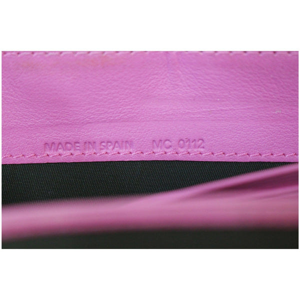Christian Dior Diorissimo Patent Leather Zip Around Wallet - code MC 0112