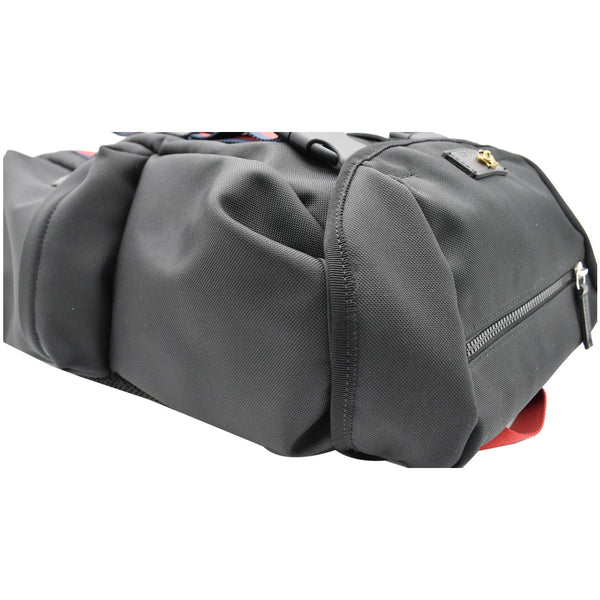Gucci Techno Fabric Backpack Bag Black - Dallas Handbags