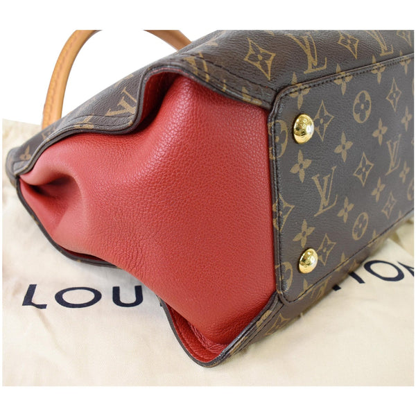 Louis Vuitton Gaia Monogram Canvas Shoulder Bag Women - elegant side view