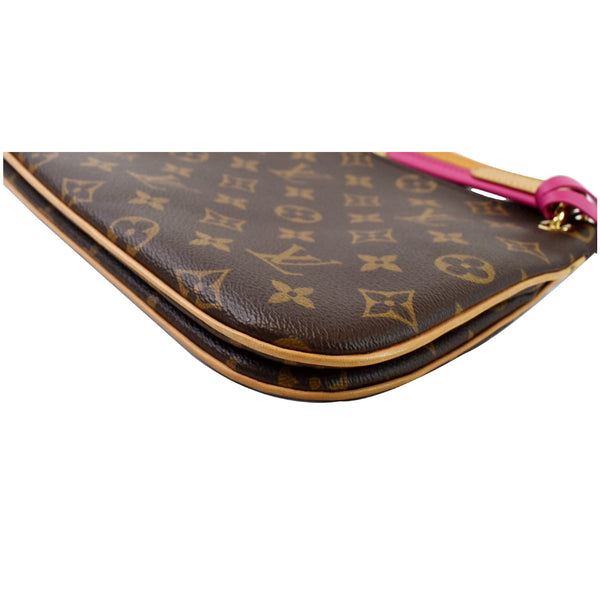 Louis Vuitton Lorette Monogram Canvas Shoulder Bag round corner
