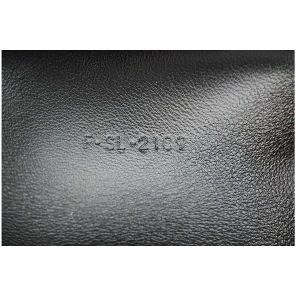 CELINE Besace 16 Small Leather Shoulder Bag Black