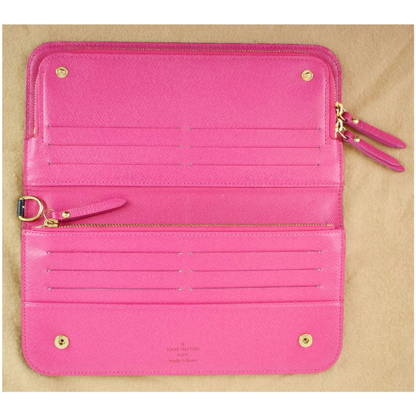 Louis Vuitton Portefeuille Insolite pink interior wallet
