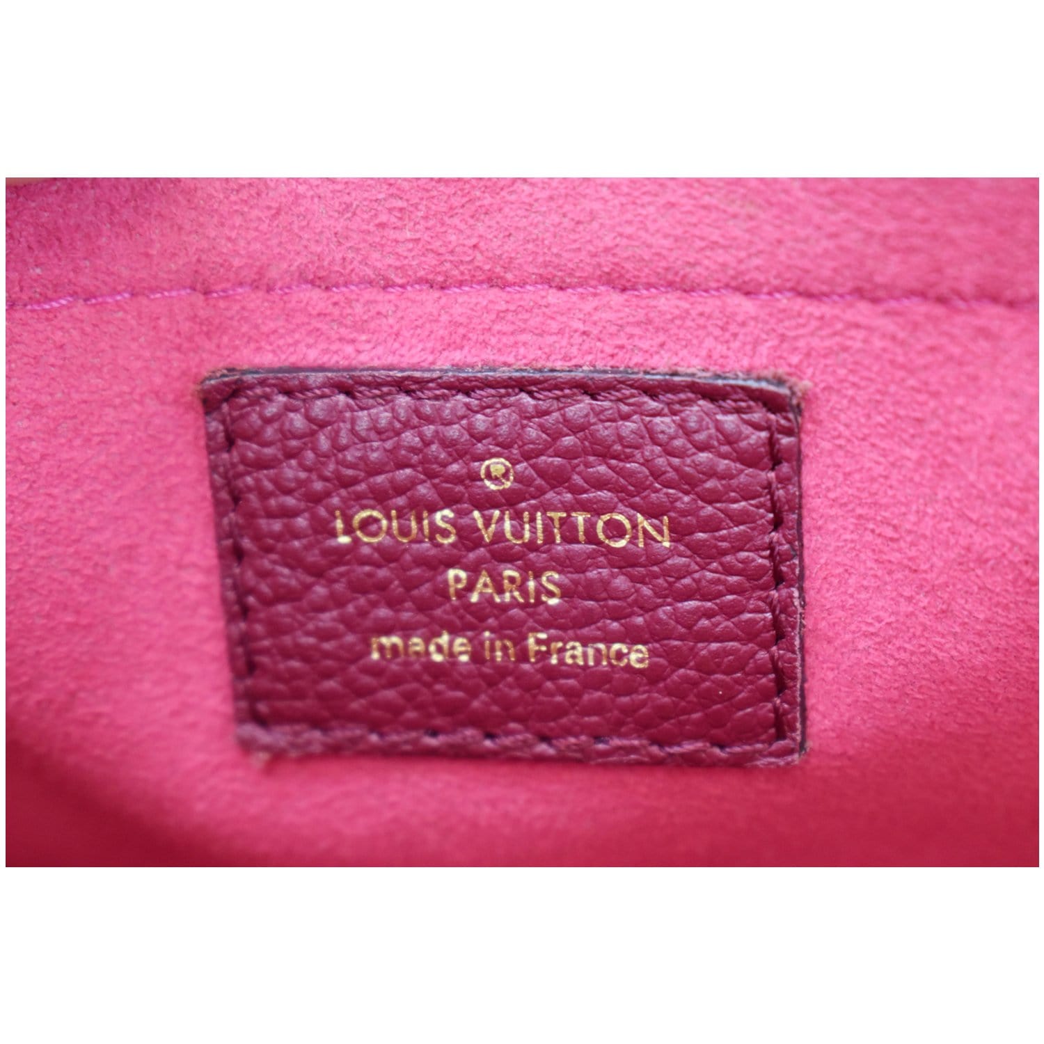 Louis Vuitton Empreinte Ring, Pink Gold Light Pink. Size 45