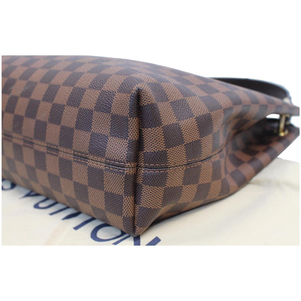 Louis Vuitton Graceful PM Damier Ebene Shoulder Bag - bottom