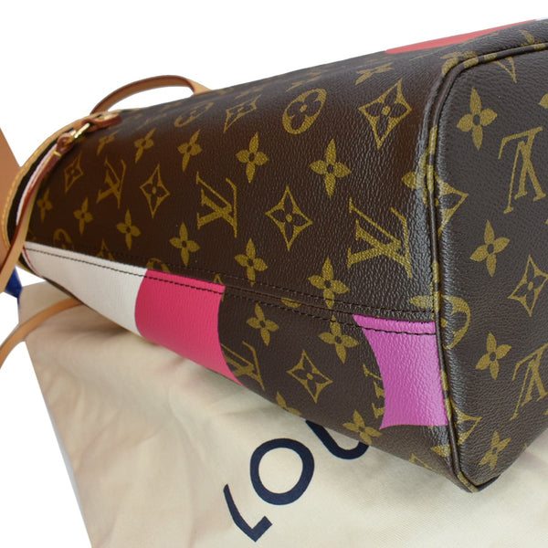 LOUIS VUITTON Game On Neverfull Monogram Canvas Tote Bag Brown
