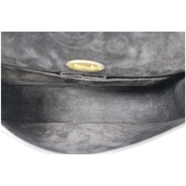 CHANEL Classic Pure Caviar Medium Double Flap Leather Shoulder Bag Black