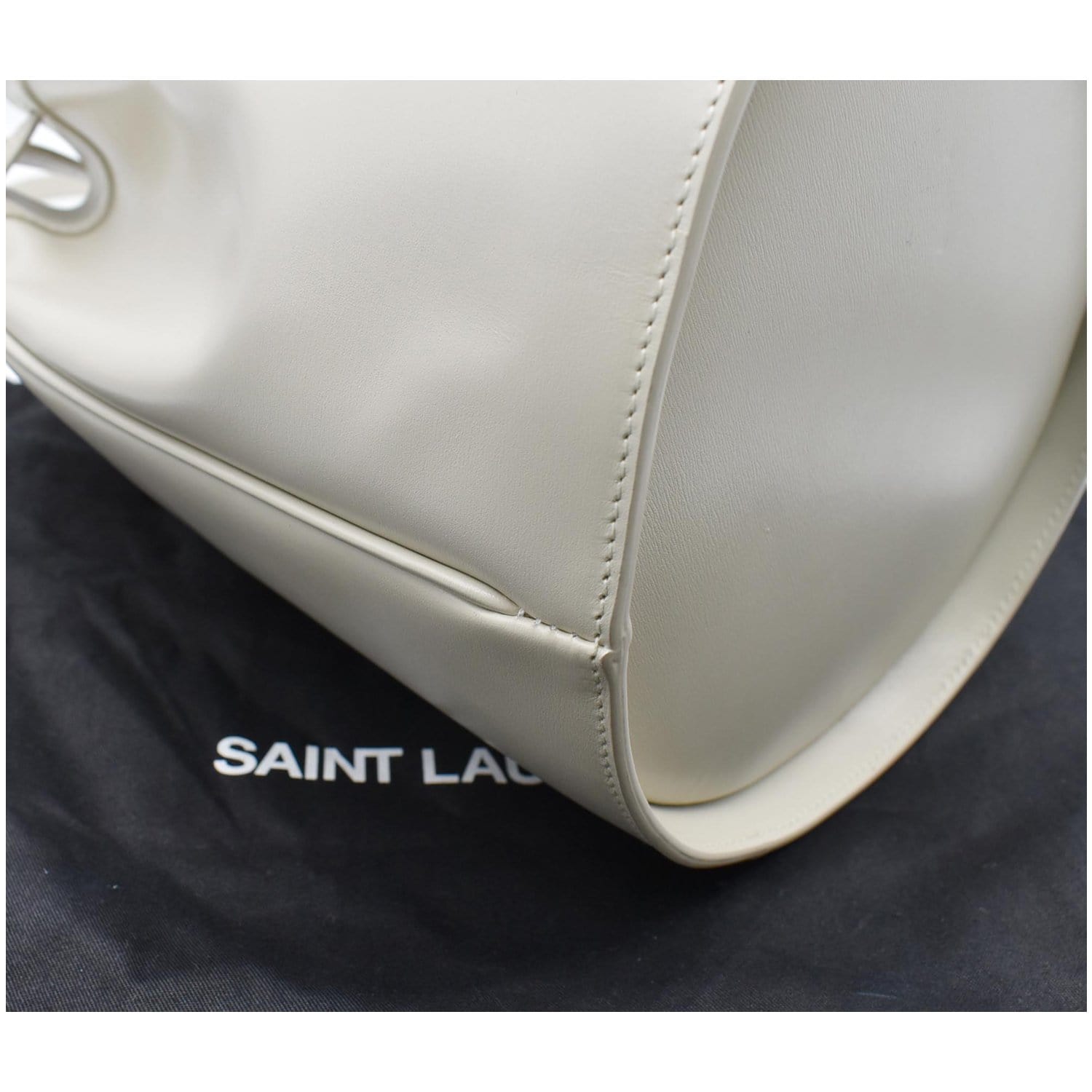 Saint Laurent Leather Talitha Medium Bucket Bag (SHF-16807) – LuxeDH