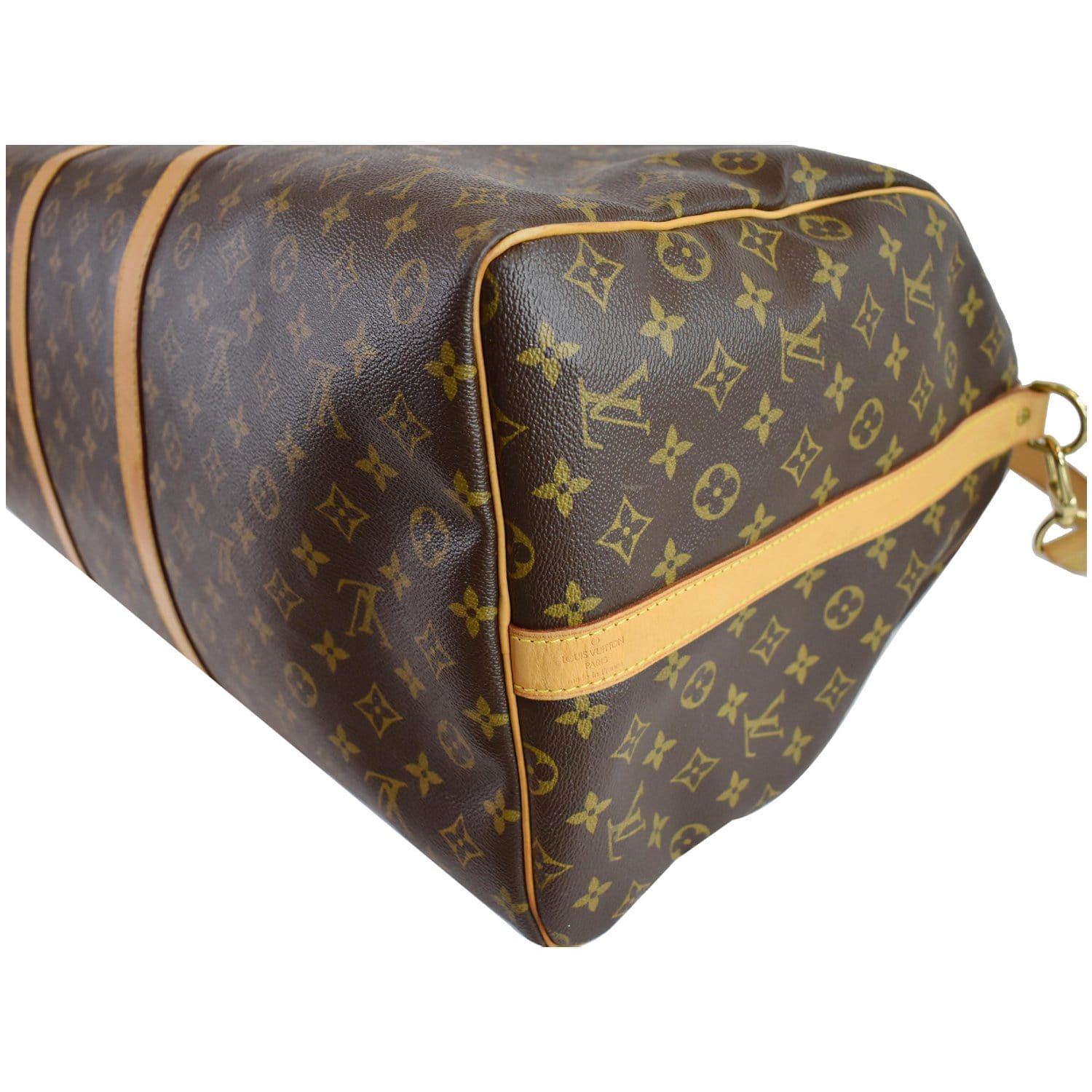 Louis Vuitton Keepall Bandouliere 60 Brown Cloth ref.789592 - Joli Closet