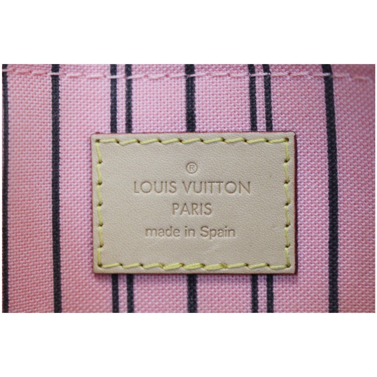 Louis Vuitton Crafty Jungle Neverfull mm Pochette Wristlet New