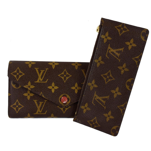 Louis Vuitton Josephine Monogram Canvas Wallet double
