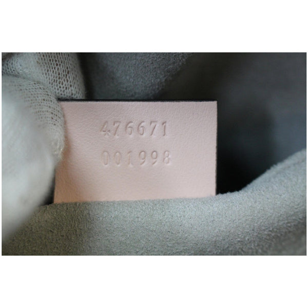 GUCCI GG Marmont Rucksack Chevron Leather Backpack Bag Pink 476671 - Final Sale