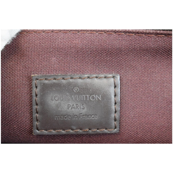 LOUIS VUITTON Iena PM Damier Ebene Shoulder Bag Brown