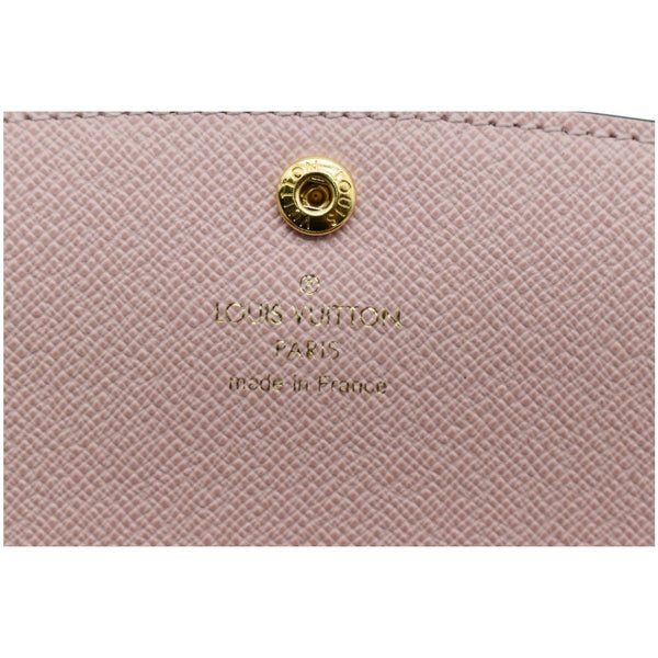 LOUIS VUITTON Emilie Monogram Canvas Wallet Rose Ballerine