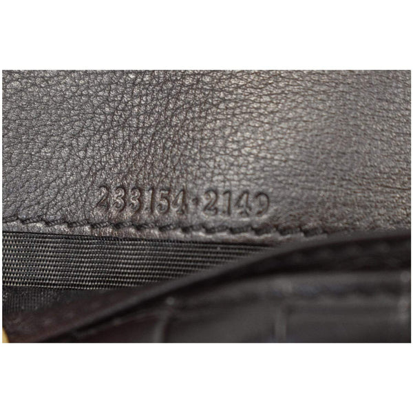 Gucci Guccissima Continental Flap Wallet - bag code | Shop at DDH