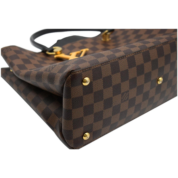 Louis Vuitton Riverside Damier Ebene handbag - metal feet