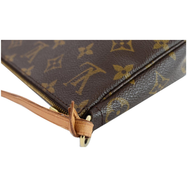 LOUIS VUITTON Pochette Accessoires Monogram Canvas Pouch Bag Brown