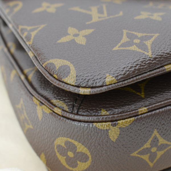LOUIS VUITTON Metis Pochette Monogram Canvas Crossbody Bag Brown - sold
