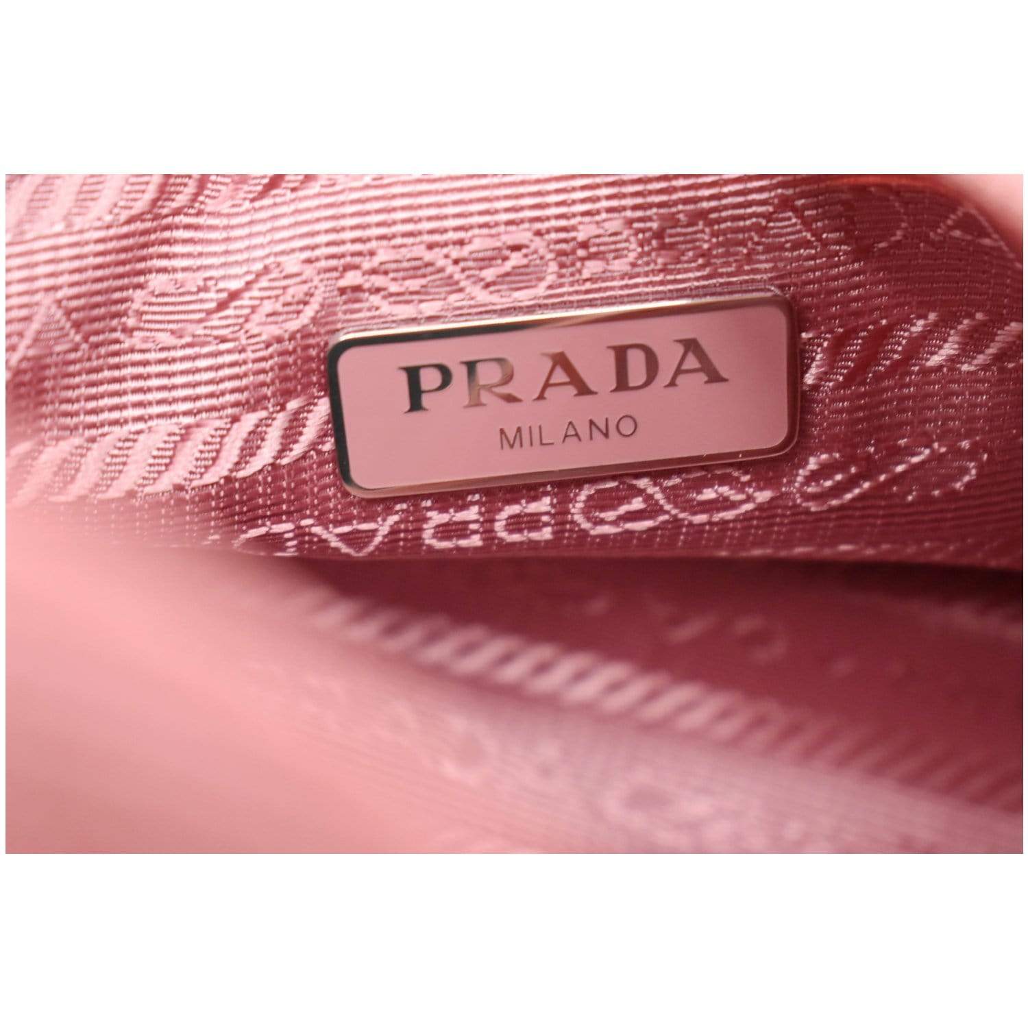 Prada Re-Edition 2000 Nylon Mini Pink in Nylon with Silver-tone - US