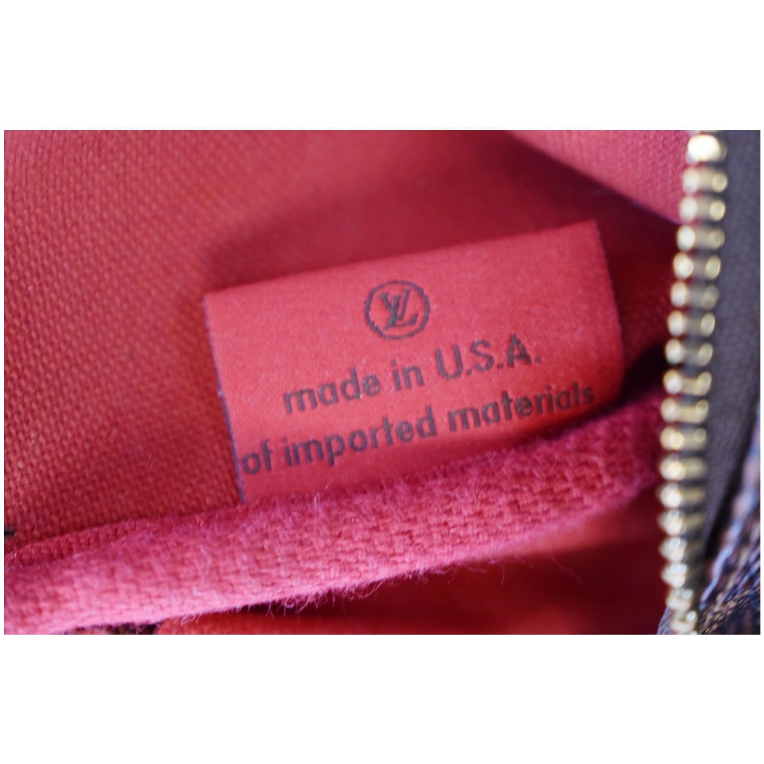 ❤ Louis Vuitton Eva Damier Ebene ❤ Crossbody Clutch Dust Bag 100% Auth LV