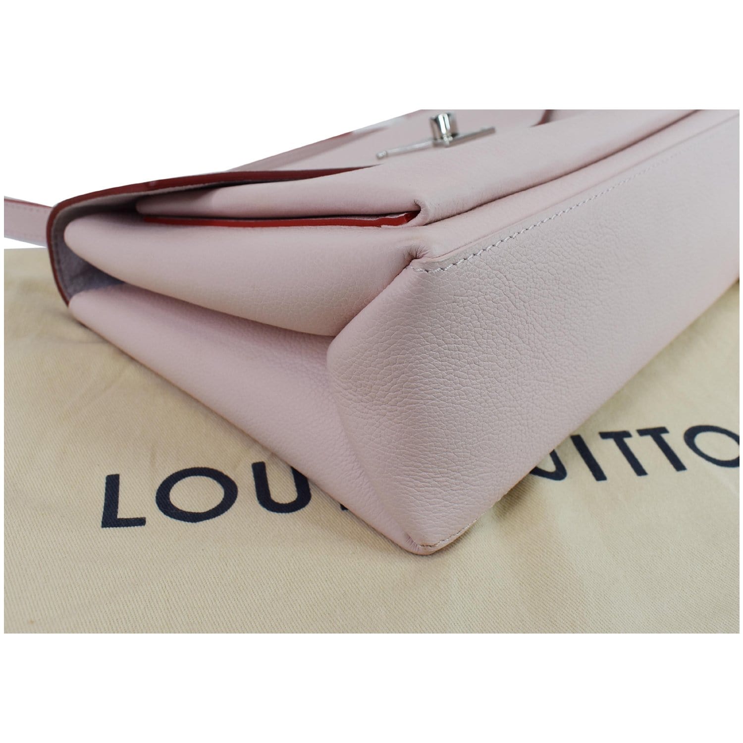 LOUIS VUITTON, Mylockme in pink leather at 1stDibs