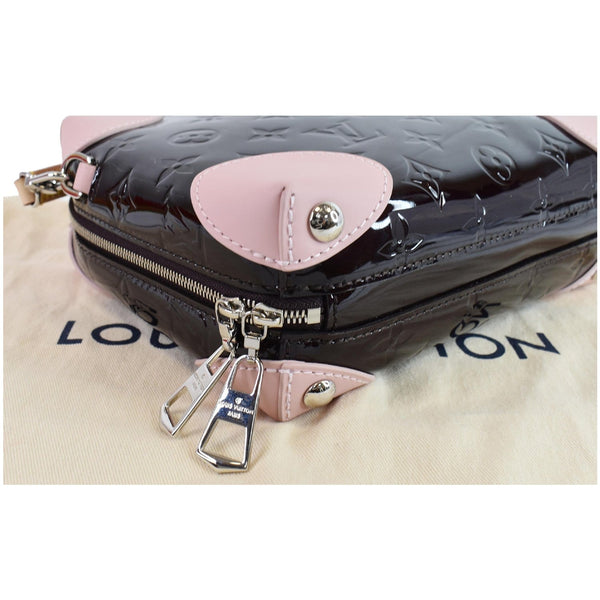 LOUIS VUITTON Venice Monogram Vernis Leather Shoulder Bag Amarante