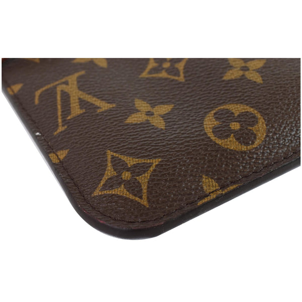 Louis Vuitton z Monogram Canvas Neverfull PM Pouch - corner view