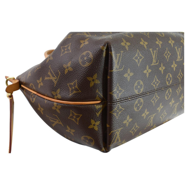 LOUIS VUITTON Turenne MM Monogram Canvas 2 Way Shoulder Bag Brown