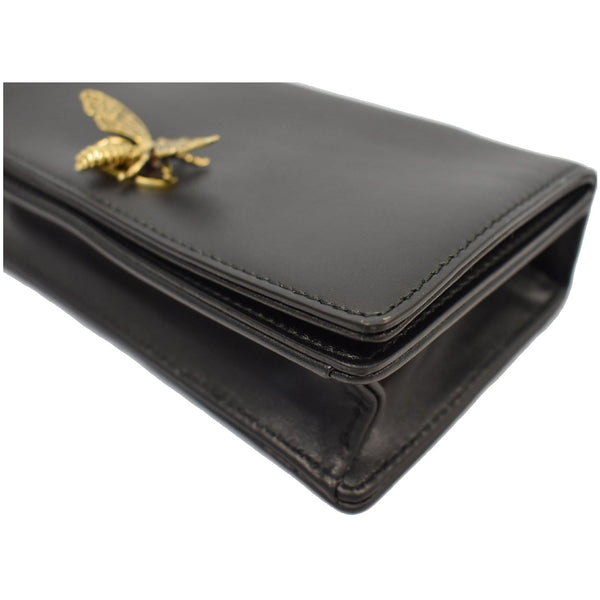 Christian Dior Bee Leather Pouch black for women