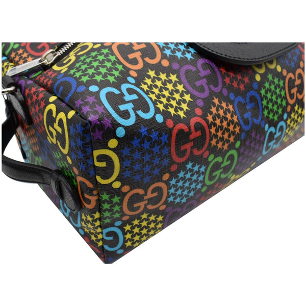 GUCCI Psychedelic GG Monogram Canvas Duffel Travel Bag Multicolor 587866