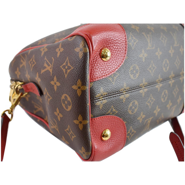 LOUIS VUITTON Retiro NM Monogram Canvas 2Way Shoulder Bag Red