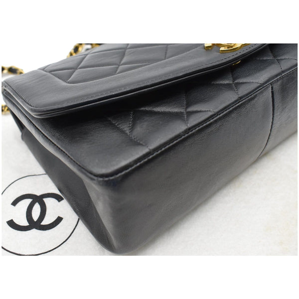 Chanel Diana Flap Quilted Lambskin Leather Shoulder Bag