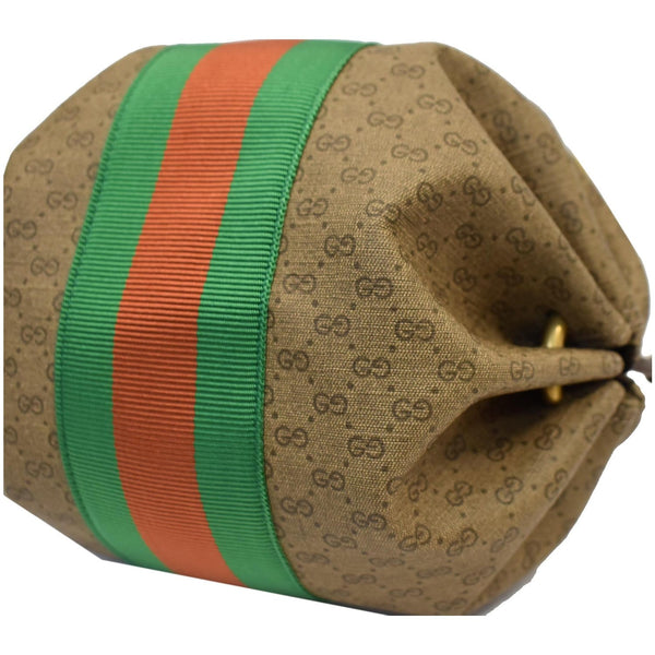 Gucci New Candy Butterfly Mini GG Supreme Monogram Web Bag - side view