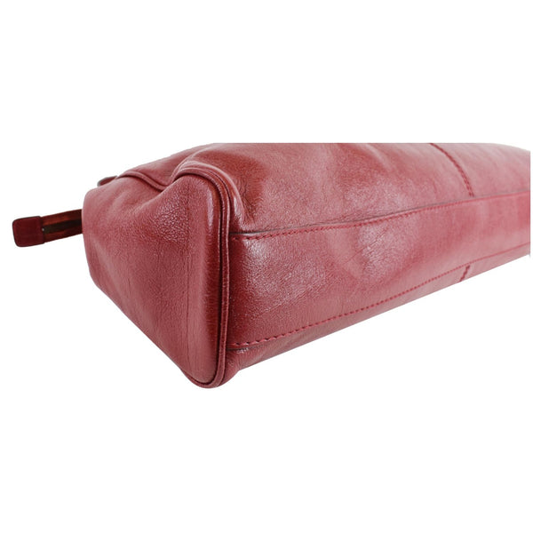GUCCI Large Re(Belle) Calfskin Top Handle Bag Red 515937