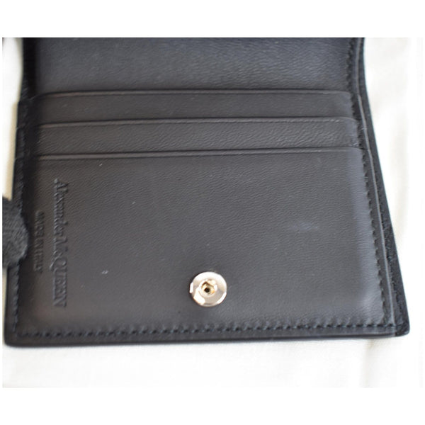 Alexander Mcqueen Logo-Print Leather pouch card slots