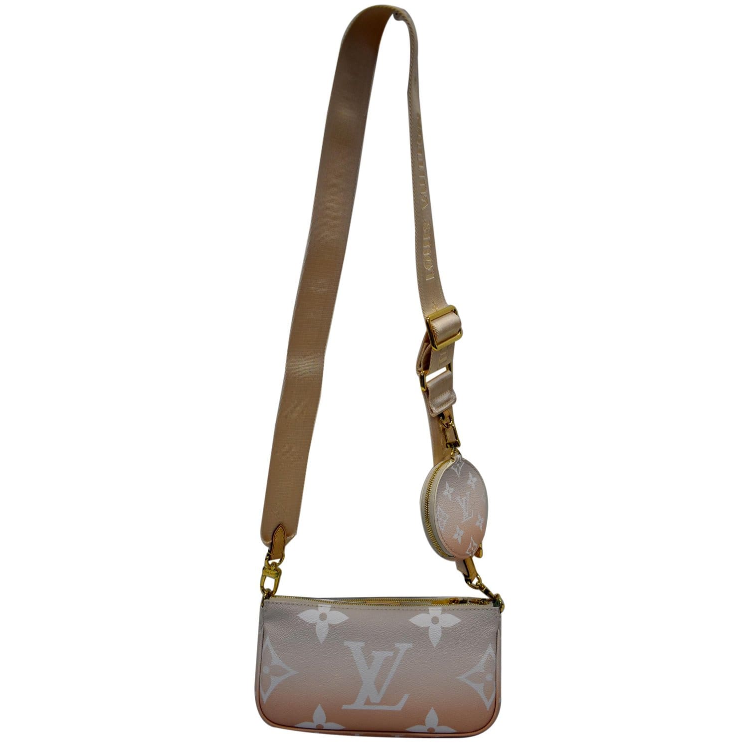 Multi pochette accessoires crossbody bag Louis Vuitton Brown in