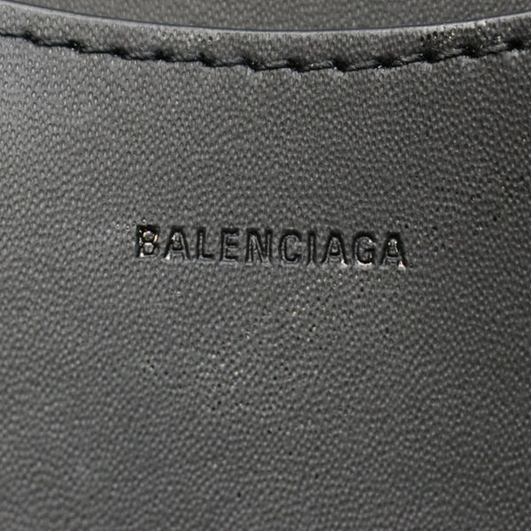 BALENCIAGA Neo Classic Patchwork Leather Top Handle Shoulder Bag Balck