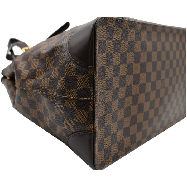 LOUIS VUITTON Hampstead GM Damier Ebene Shoulder Bag Brown