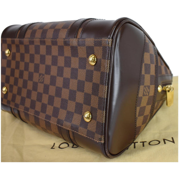 Louis Vuitton Berkeley Damier Ebene Satchel Bag Brown - women handbag