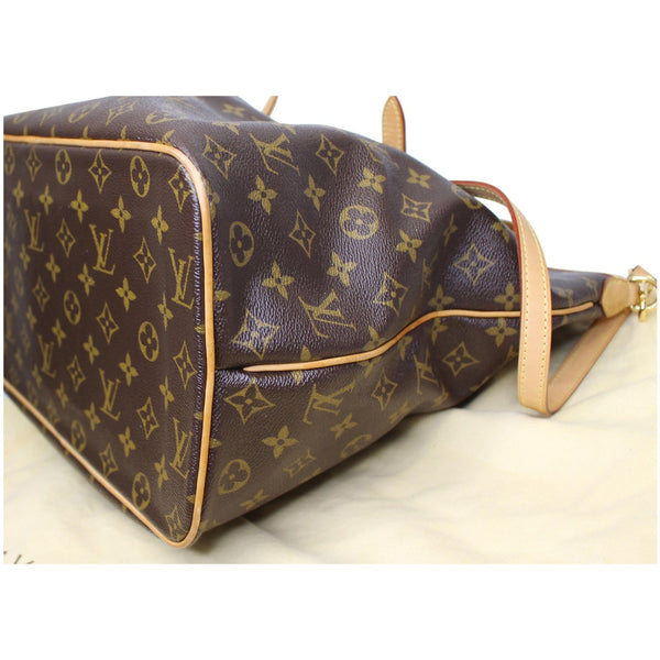 LOUIS VUITTON Palermo GM Monogram Canvas Tote Shoulder Bag Brown