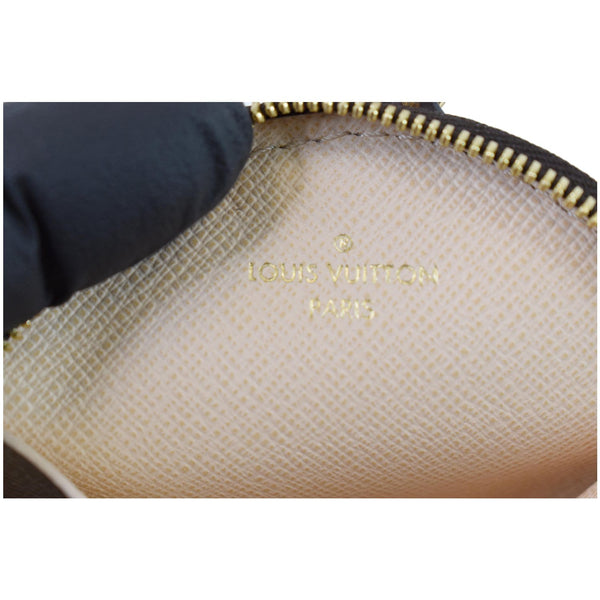 Louis Vuitton Monogram Canvas Round Zipped Coin Purse - lv wallet