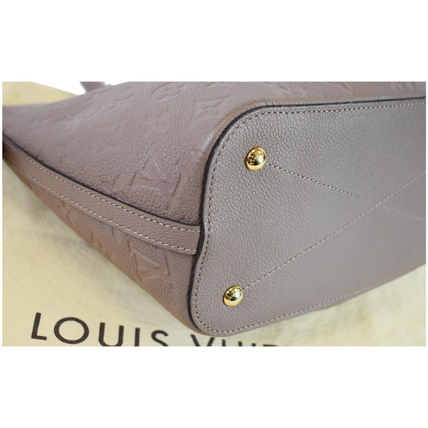 LOUIS VUITTON Mazarine PM Monogram Empreinte Shoulder Bag Taupe