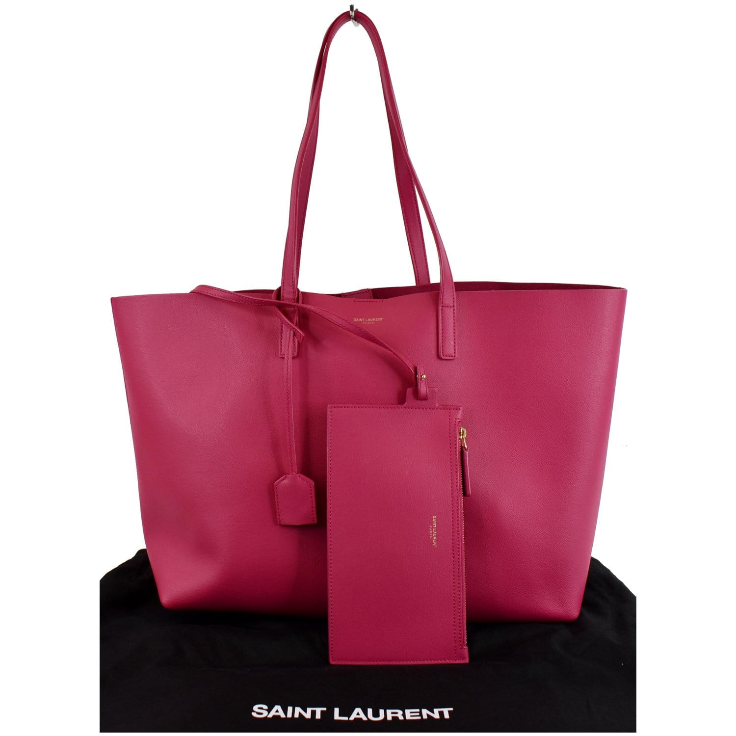 Pink April Diary - Saint Laurent Leather Tote Bag Complete Review
