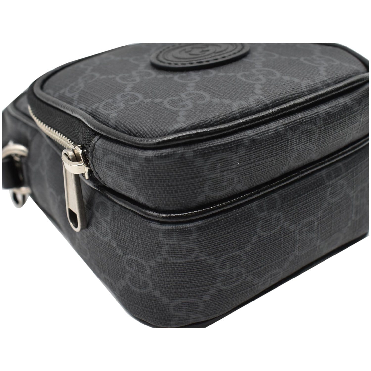 Briefcase with Interlocking G in black Supreme