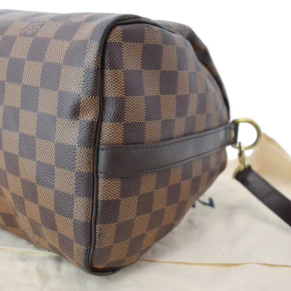 Louis Vuitton Speedy 30 Bandouliere Damier Ebene Bag