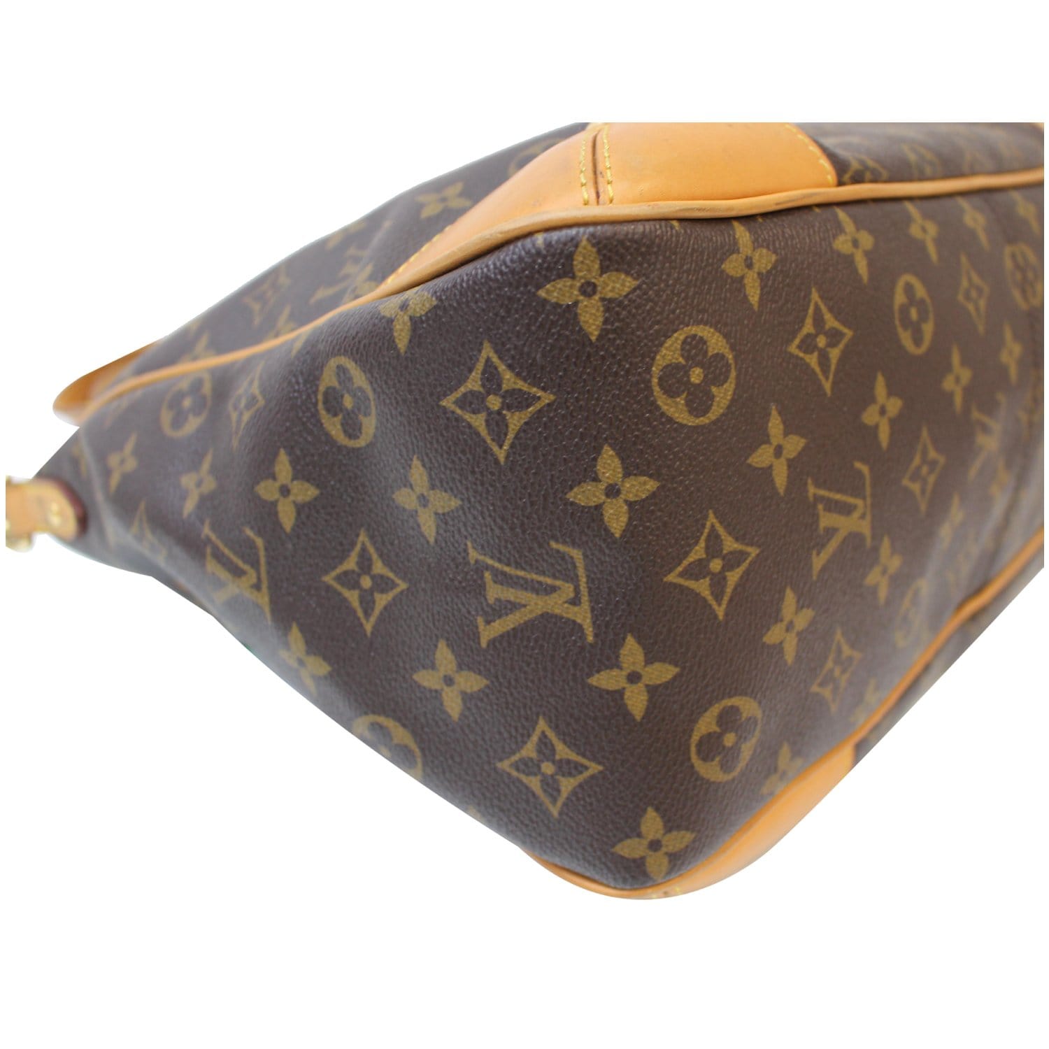 Estrela leather handbag Louis Vuitton Brown in Leather - 34386981