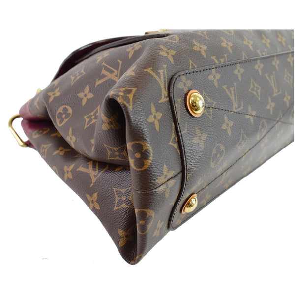 Louis Vuitton Olympe Monogram Canvas Shoulder Bag bottom studs