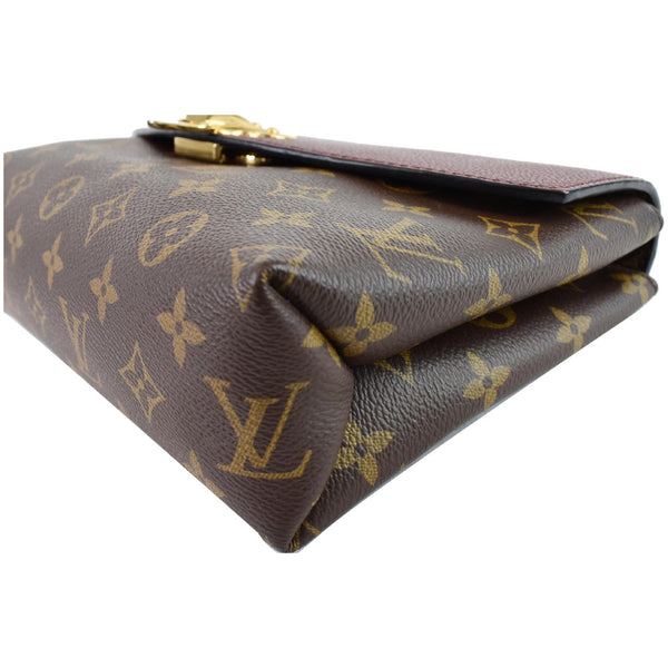 LOUIS VUITTON Saint Placide Monogram Canvas Crossbody Bag Bordeaux