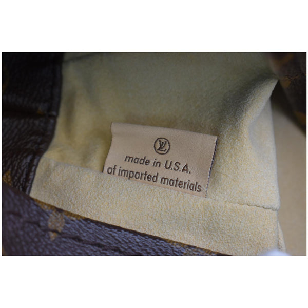 LOUIS VUITTON Artsy MM Monogram Canvas Hobo Bag Brown